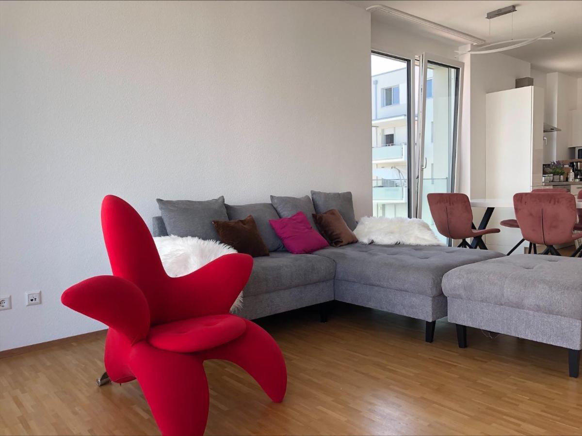 Moderne Alpenblick Apartment Friedrichshafen Eksteriør bilde